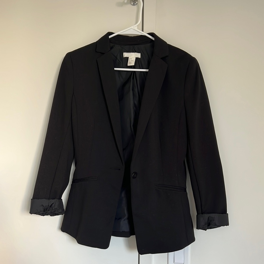 H&M Simple Black Blazer